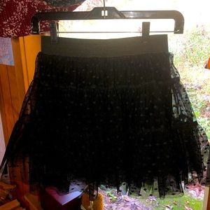2000’s🌻Material Girl Polka Dot Tulle Tutu
